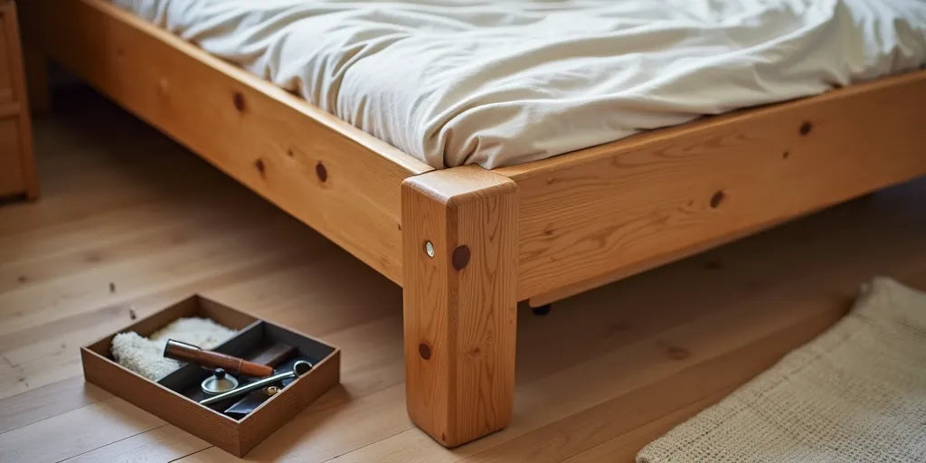 How to Stop a Wooden Bed from Squeaking