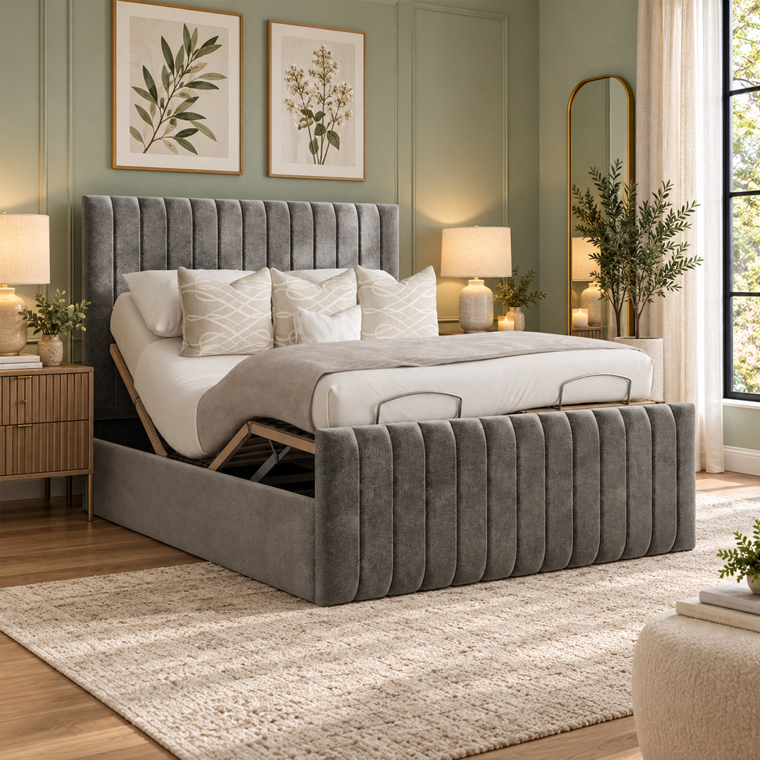 Kensington Upholstered Electric Adjustable Bed