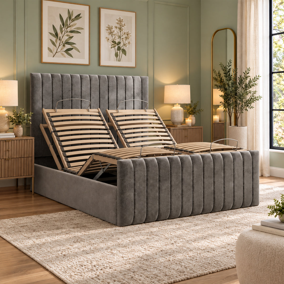 Kensington Upholstered Electric Adjustable Bed