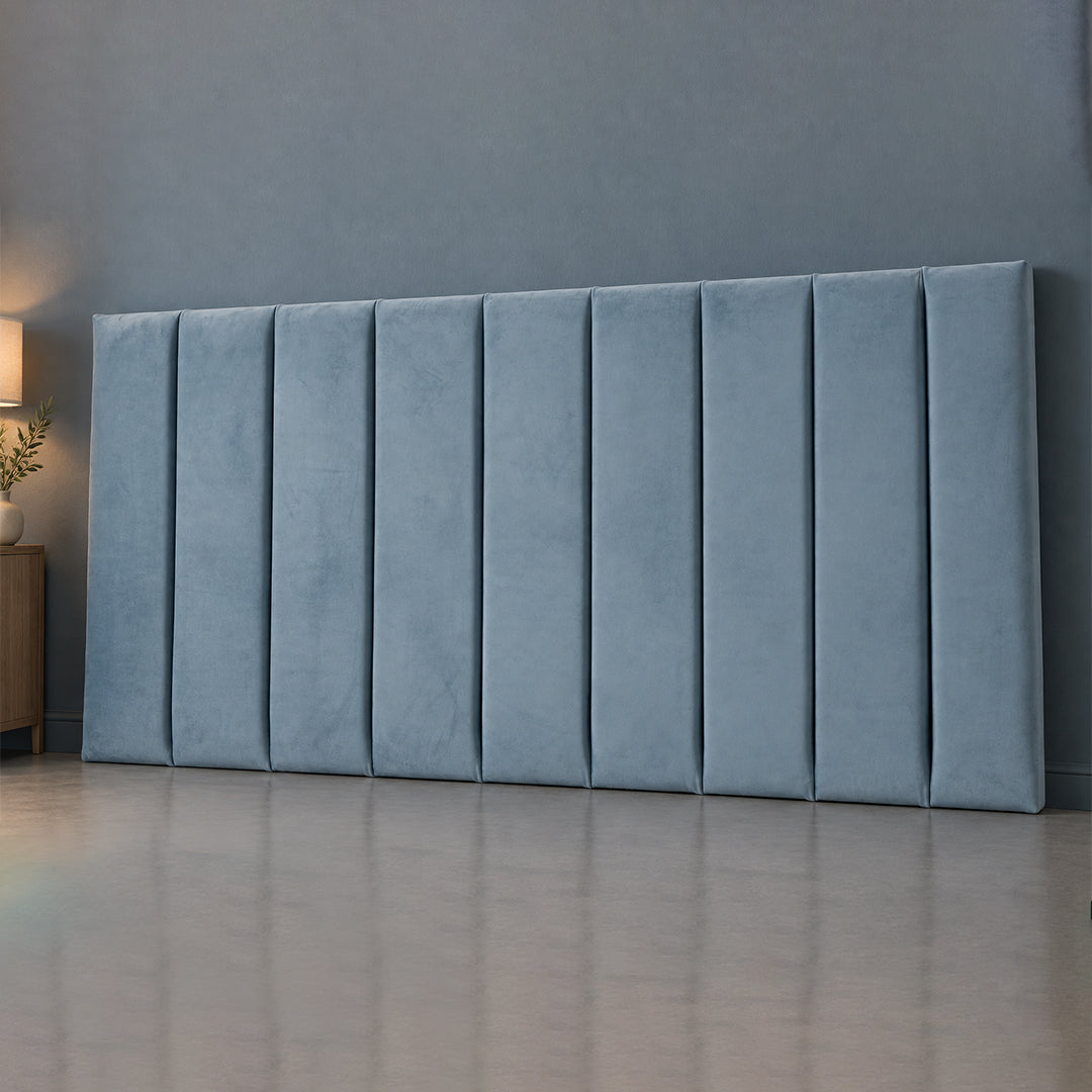 Clara Vertical Lined Upholstered Headboard