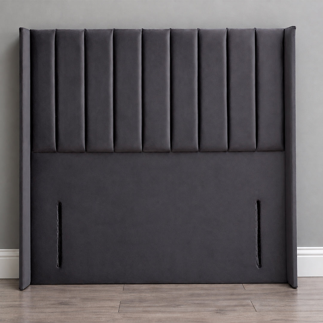 Clara Wing 54-Inch Vertical Lined Floor Standing Headboard