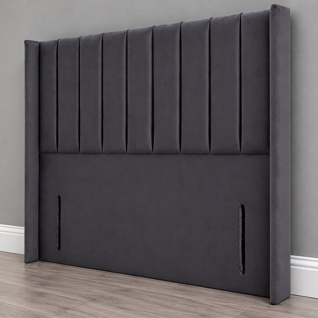 Clara Wing 54-Inch Vertical Lined Floor Standing Headboard