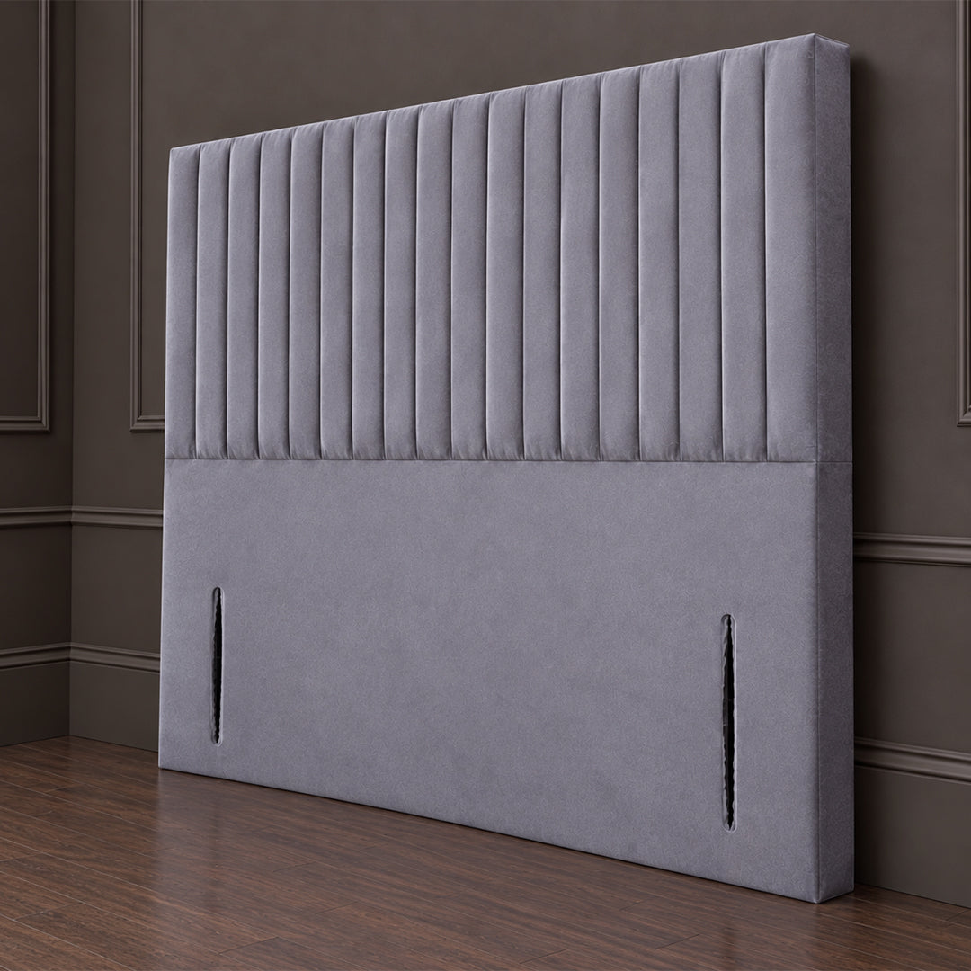 Aldridge 54-Inch Vertical Lined Floor Standing Headboard