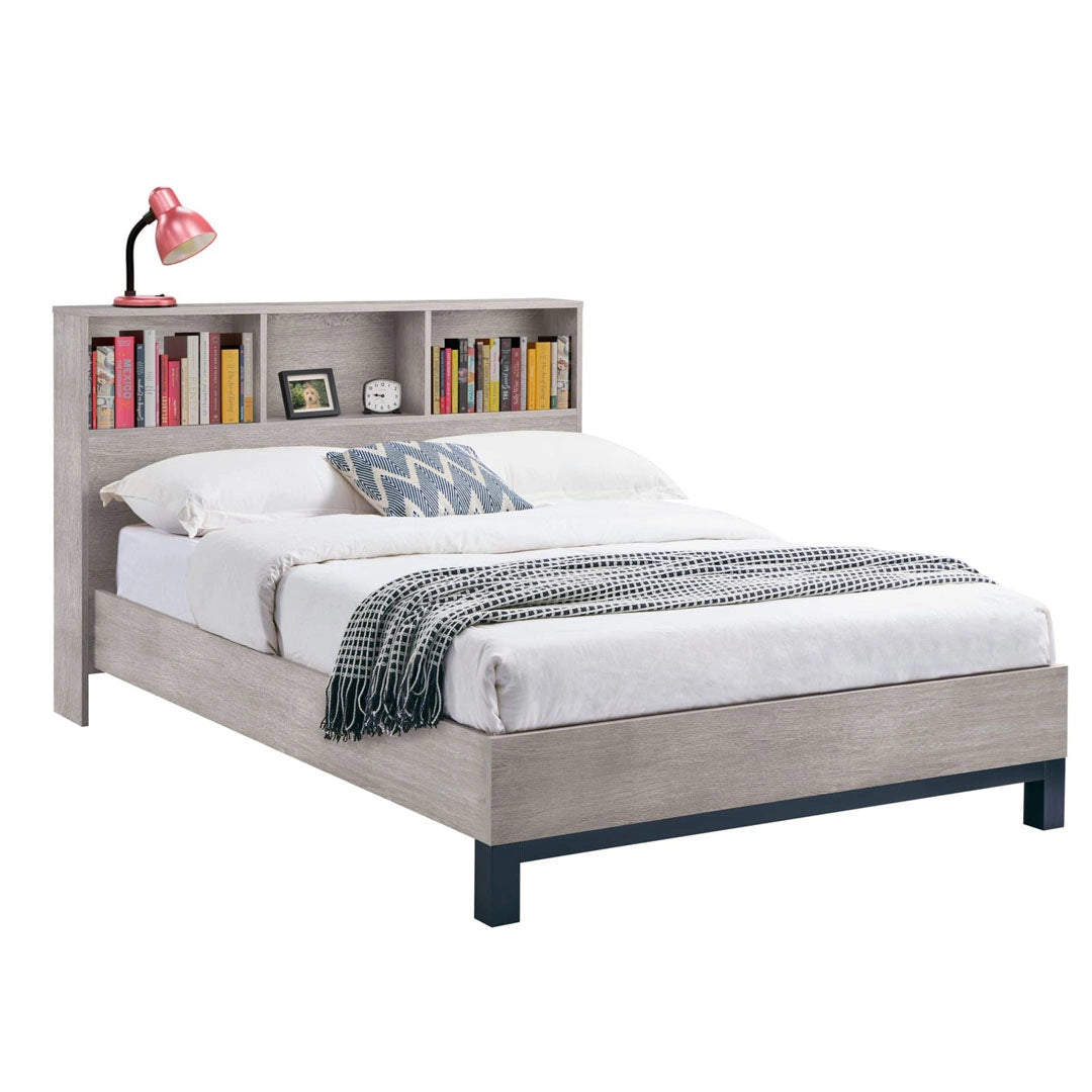 Bali Bookcase Headboard Bed