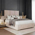 Florence Scroll Tufted Upholstered Bed