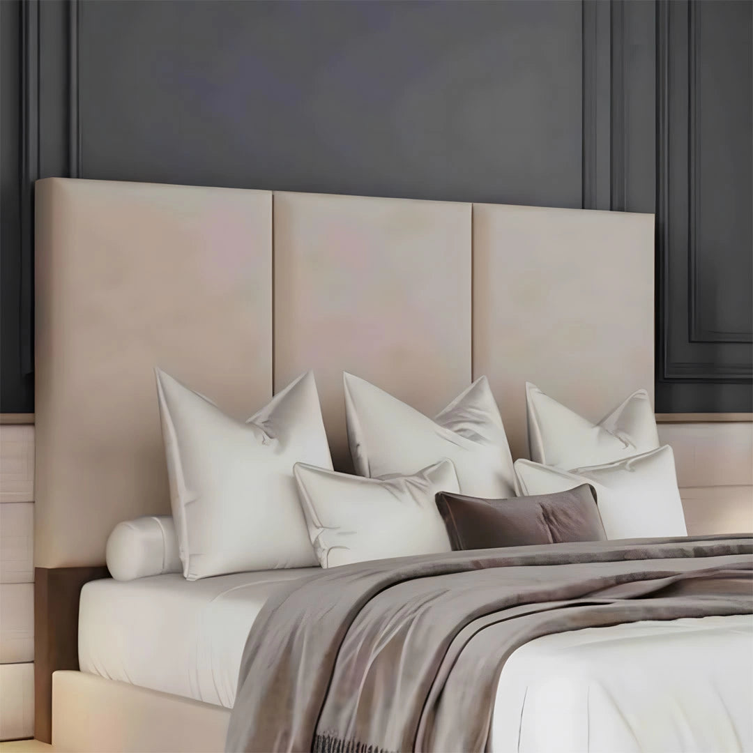 Florence Scroll Tufted Upholstered Bed