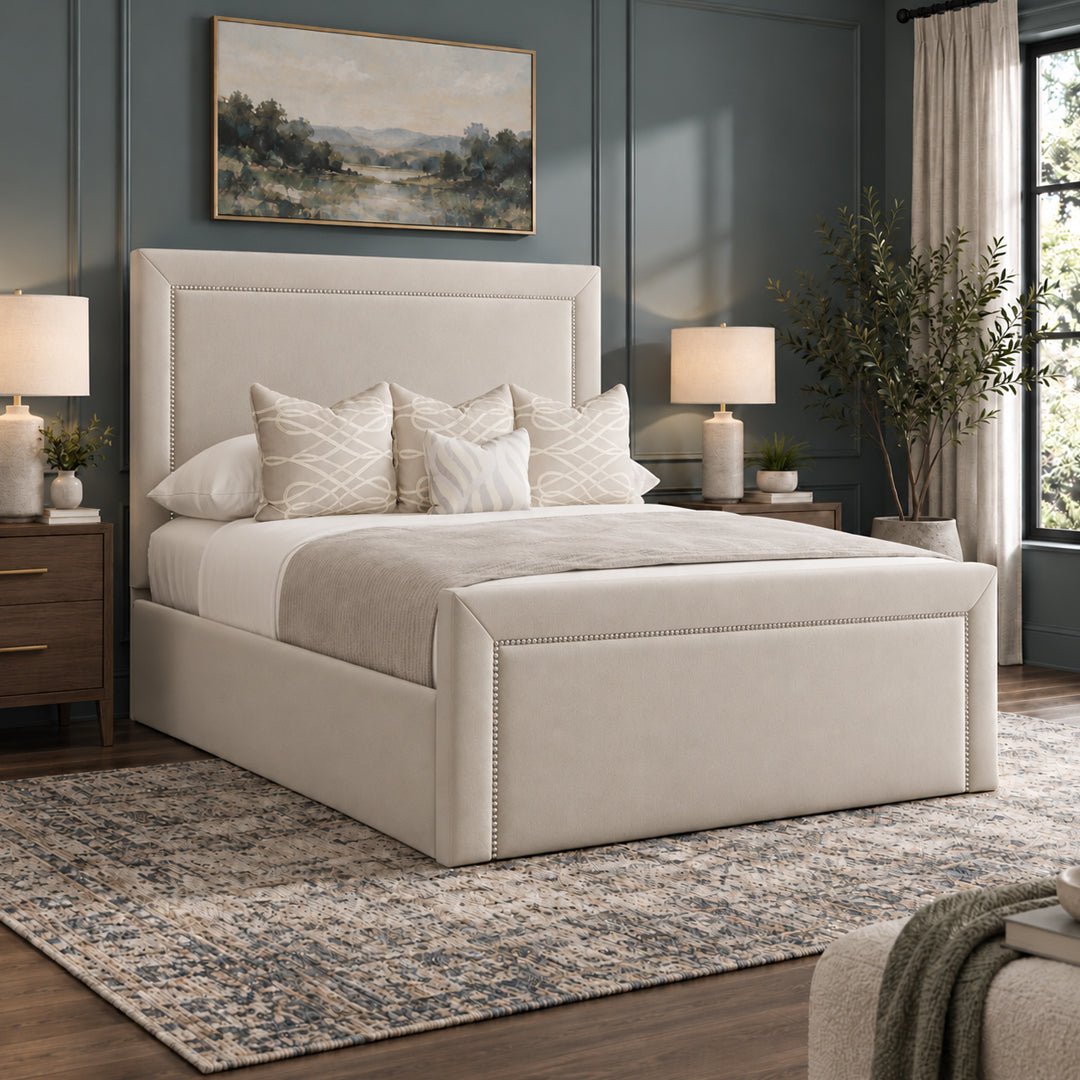 Brookfield Upholstered Electric Adjustable Bed with Quiet Motor