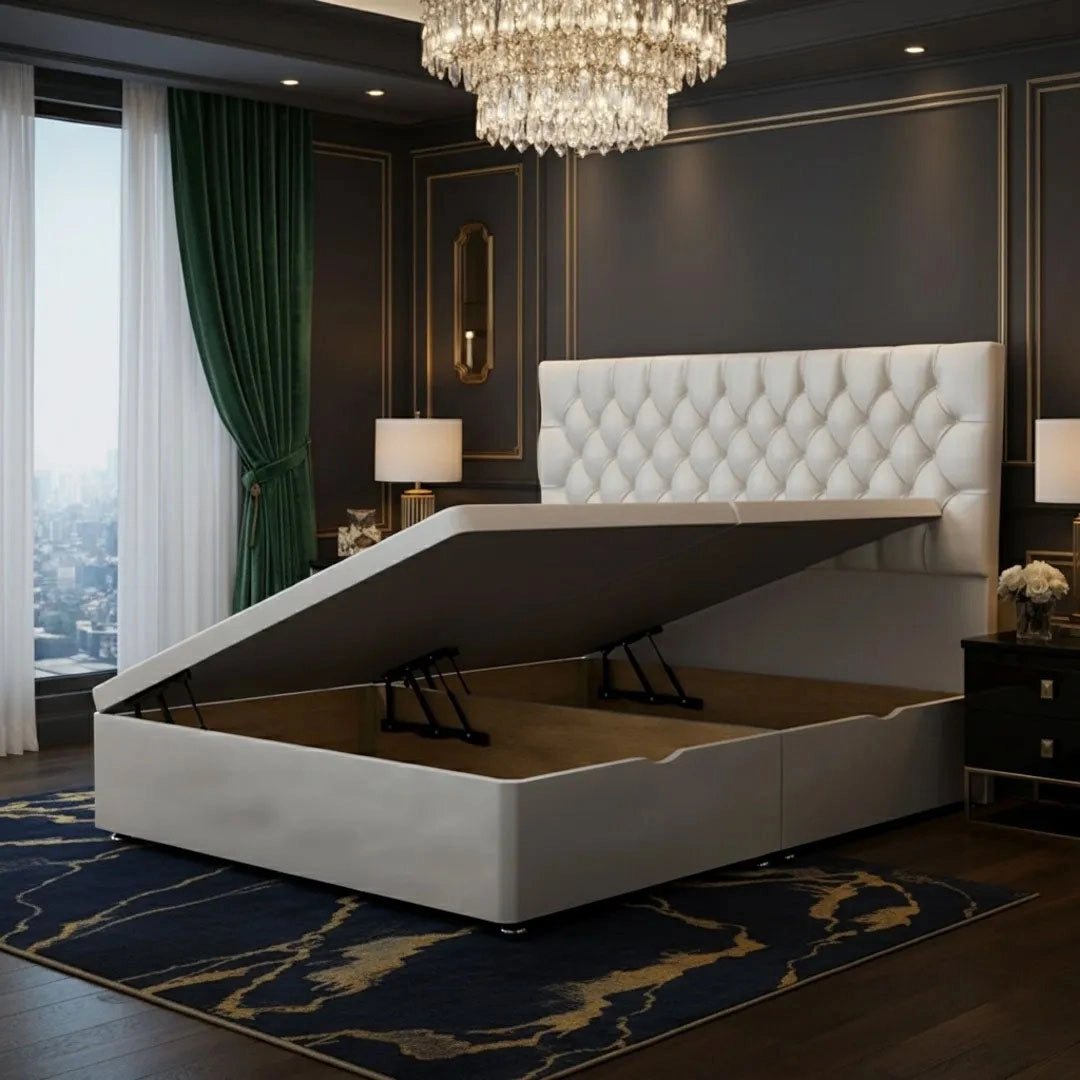 Snow Ottoman Divan Bed