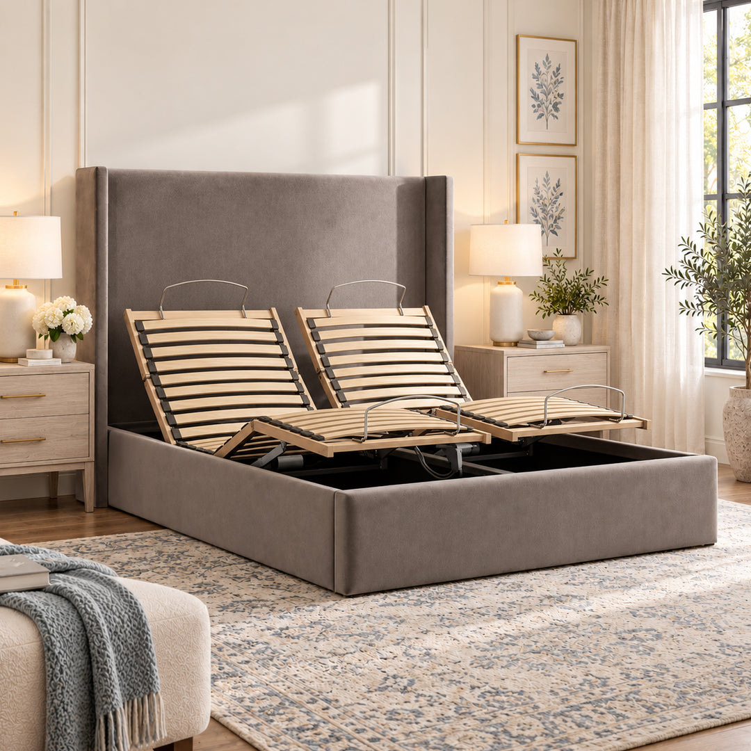 Wentworth Winged Electric Adjustable Bed