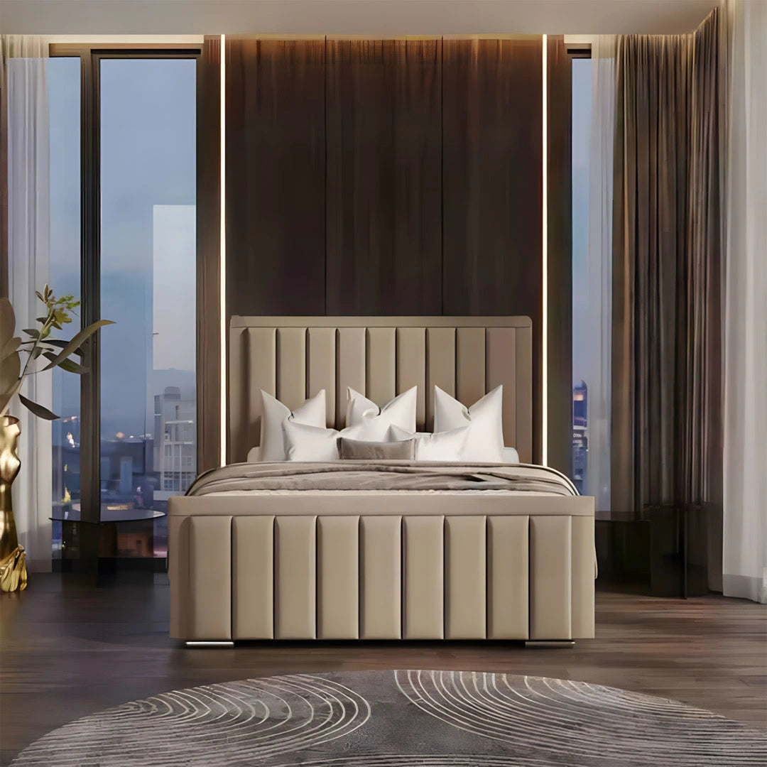 Kensington Diamond Tufted Upholstered Bed