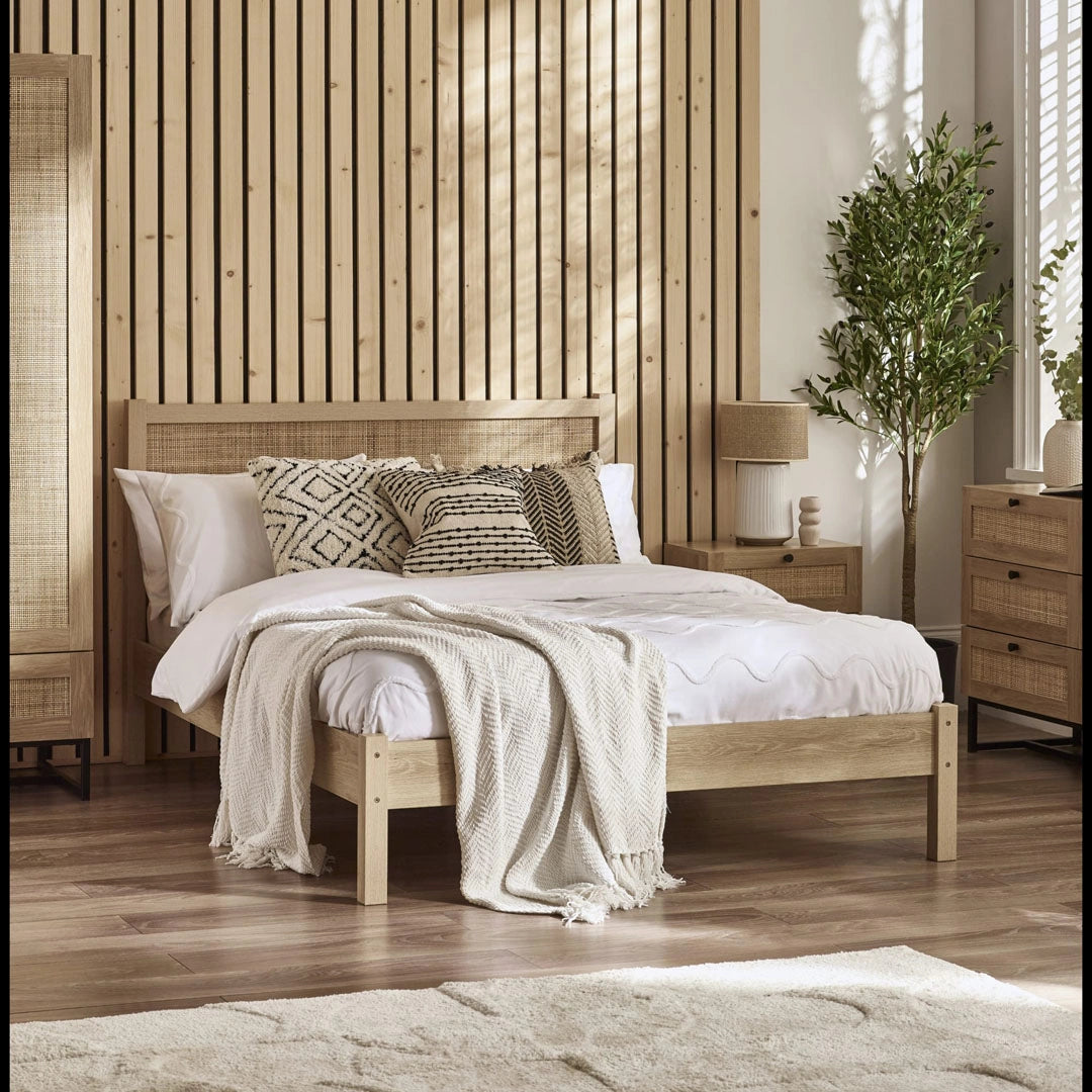 Padstow Rattan Bed