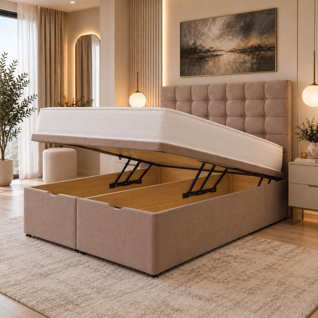 Platinum Ottoman Divan Bed