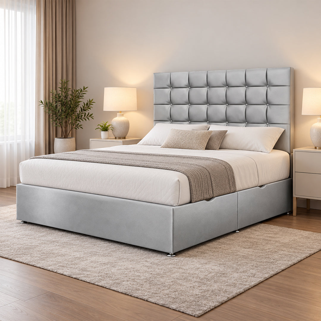 Sand Ottoman Divan Bed