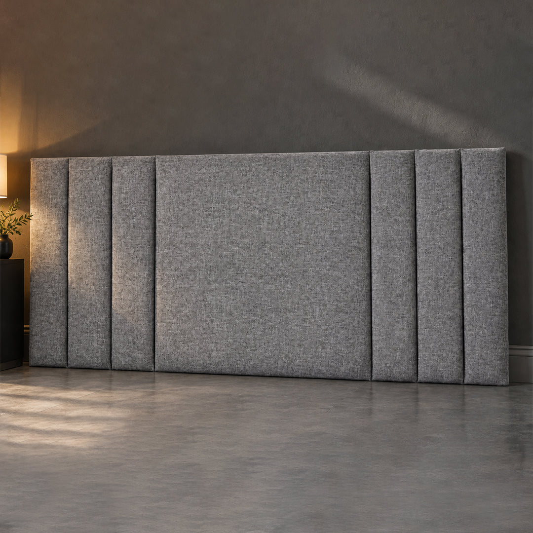 Eden 54-Inch Vertical Lined Floor Standing Headboard
