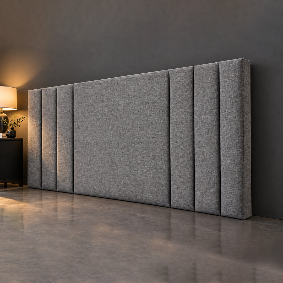 Eden 54-Inch Vertical Lined Floor Standing Headboard