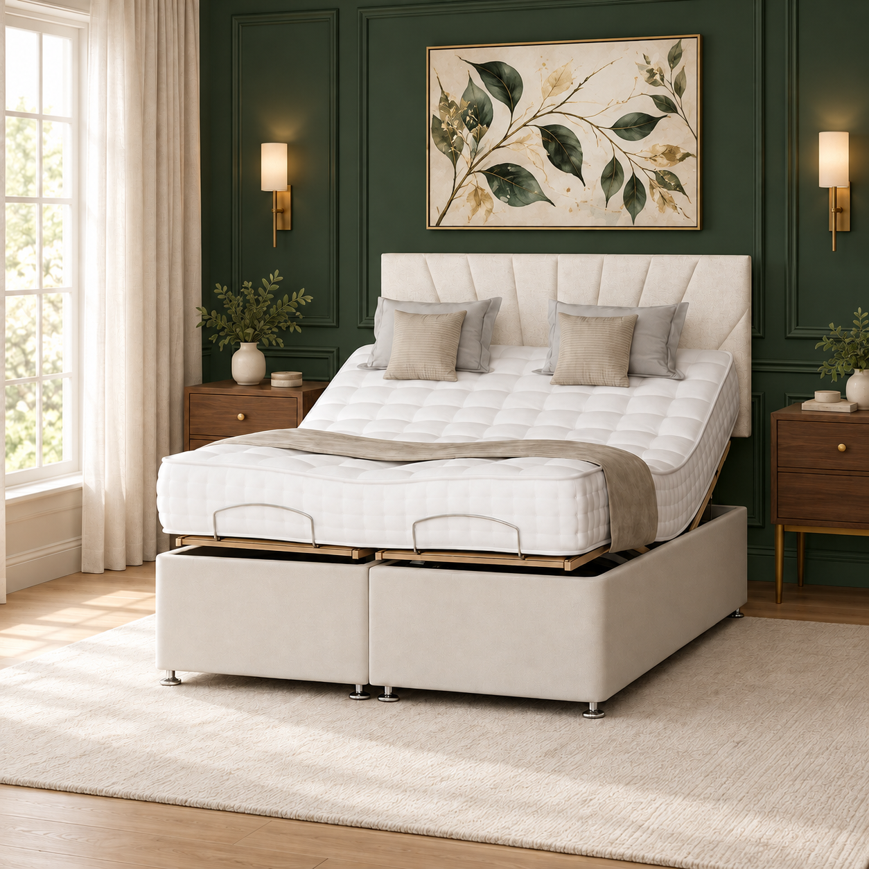 Thornbury Electric Adjustable Divan Bed