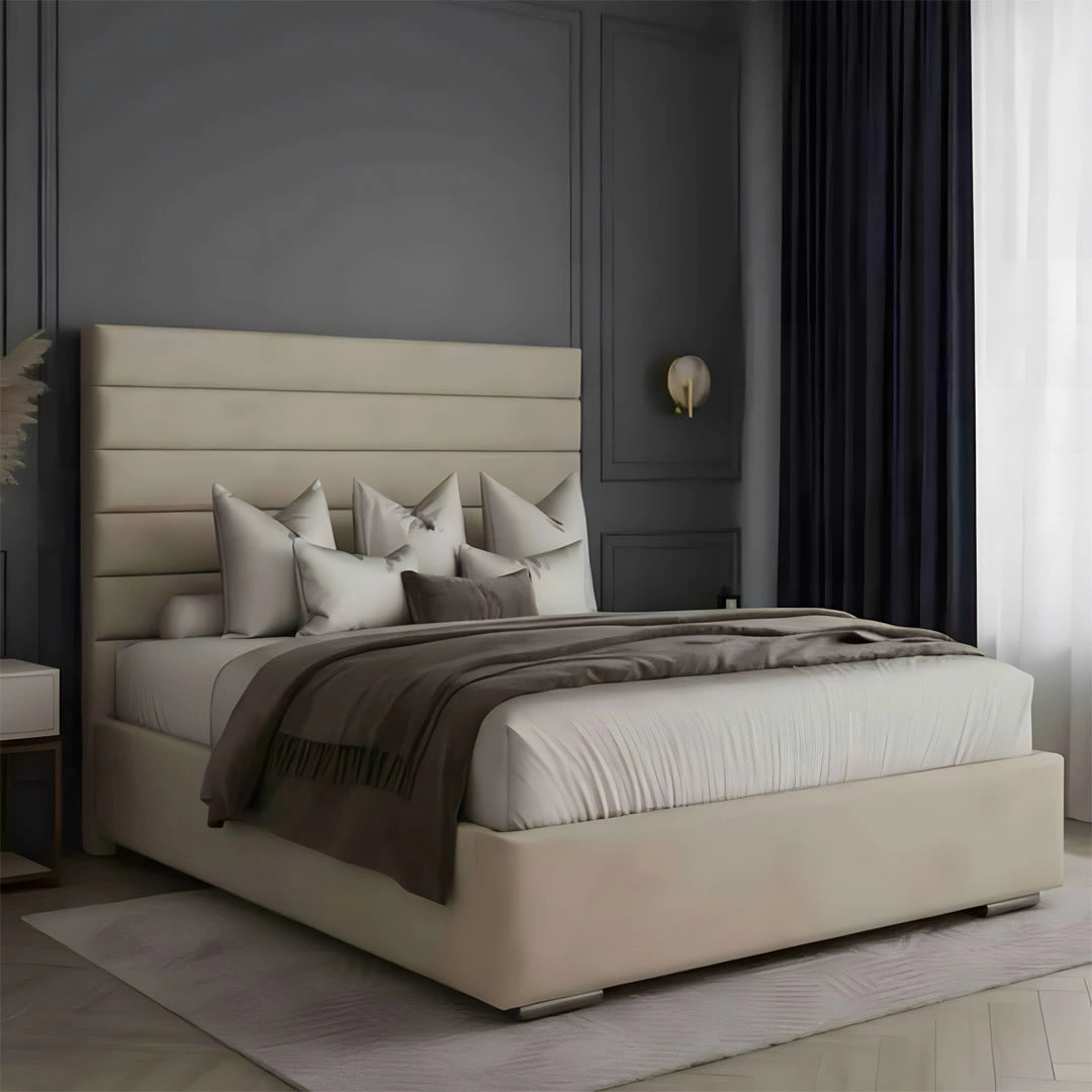 Victoria Vertical Panel Upholstered Bed