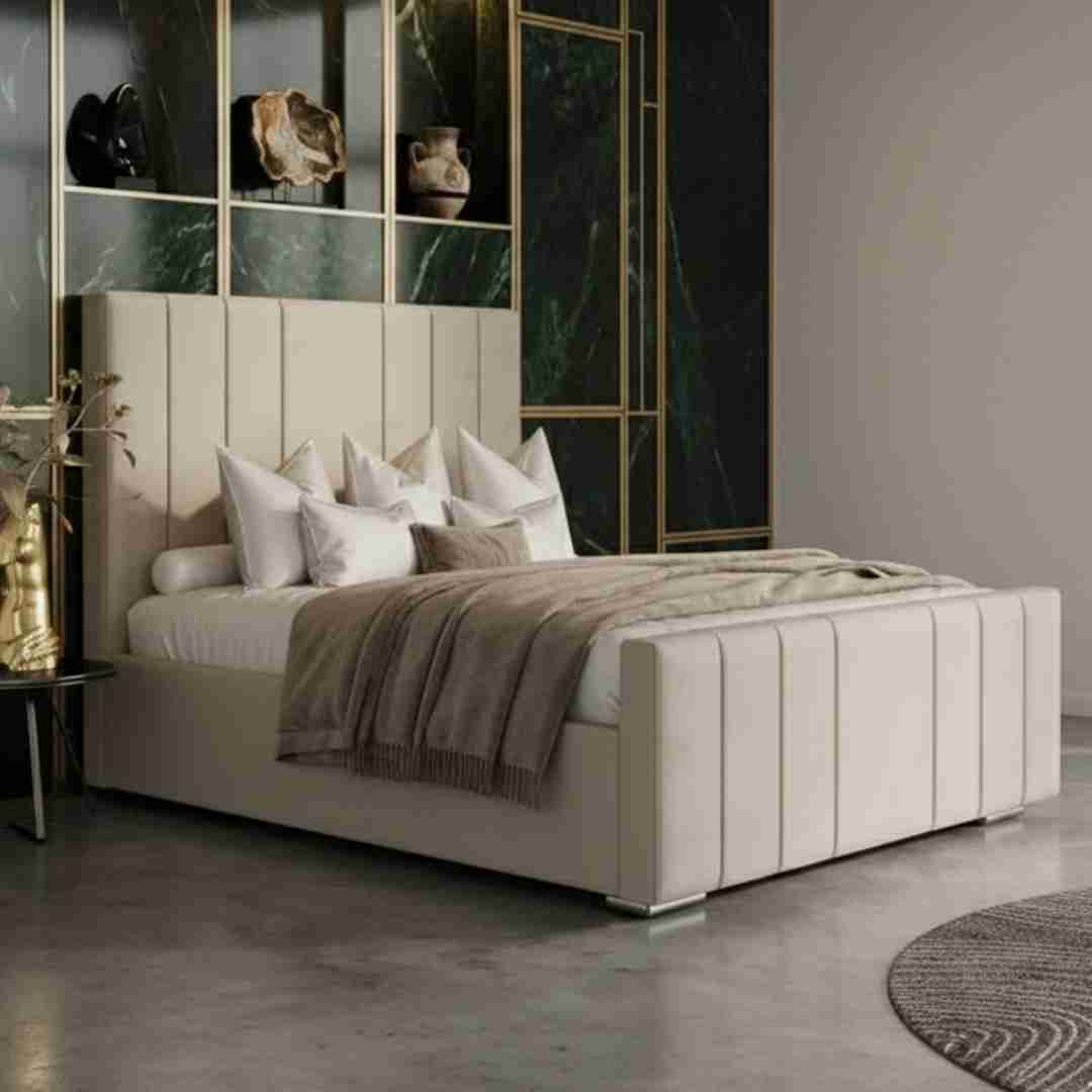 Windsor Vertical Panel Upholstered Bed