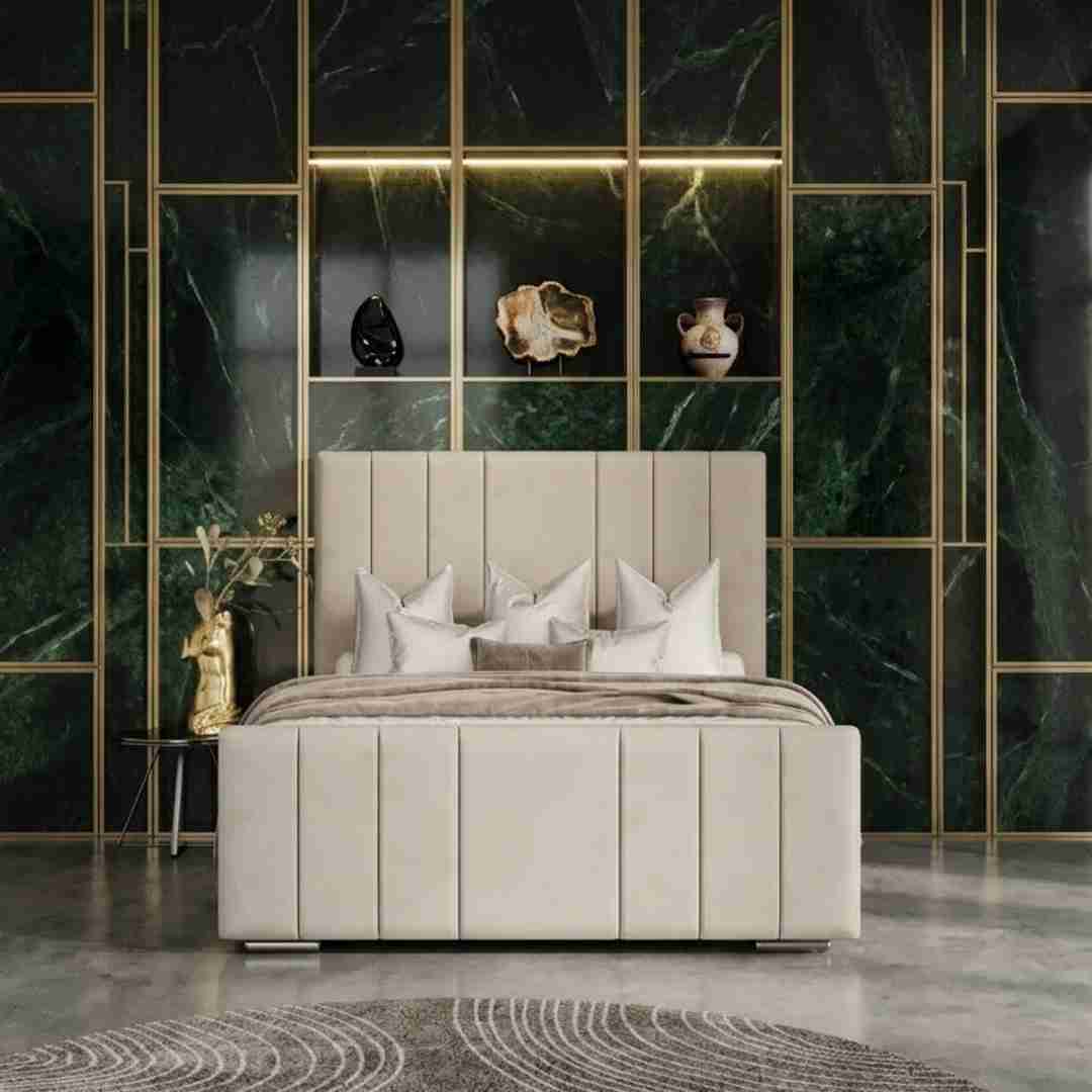Windsor Vertical Panel Upholstered Bed