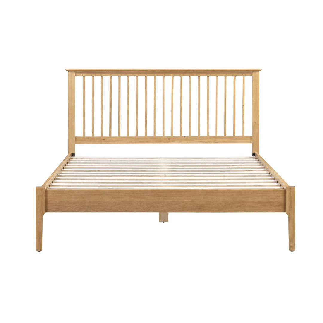 Cotswold Bed Super Beds 2026 Cotswold Bed oak wood bed frame, front-facing view